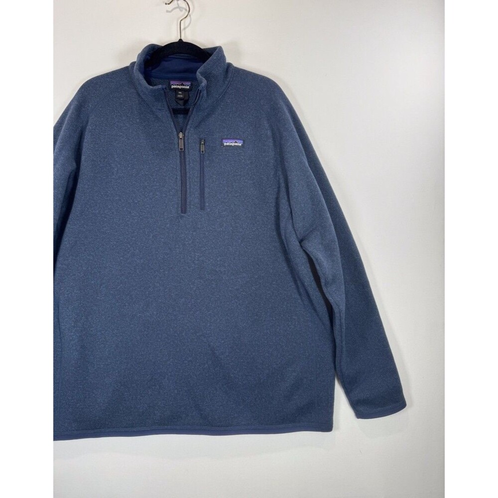 Patagonia Men Better Sweater Blue 1/4 Zip Fleece Pullover Jacket Outdoor 2XL XXL - Picture 6 of 11